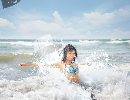 Image of Joy in the sea