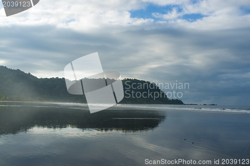 Image of High tide on Jaco