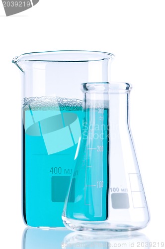 Image of Laboratory glassware