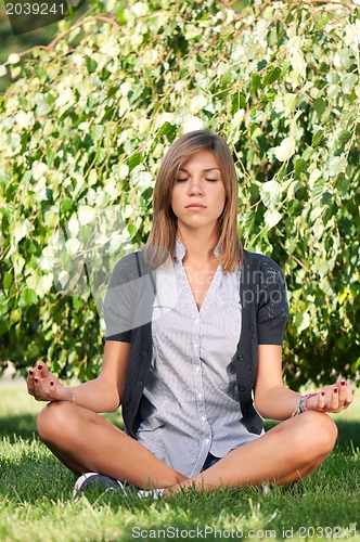 Image of Portrait of teenager girl