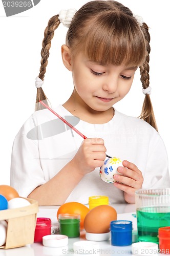 Image of Children with Easter eggs