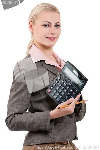 Image of Young businesswoman