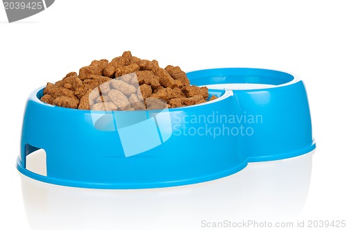 Image of Bowl of dog food