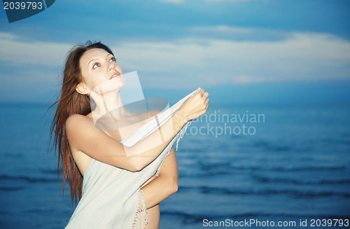 Image of Night breez at the sea