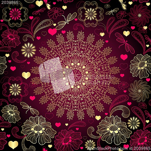 Image of Seamless valentine pattern