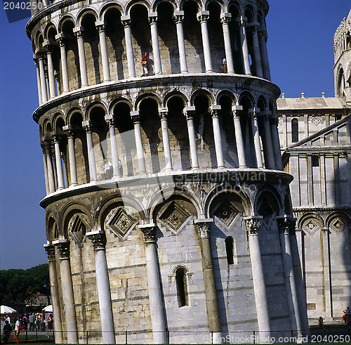 Image of Leaning tower in Pisa, Italy