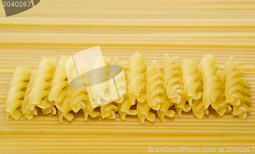 Image of Some pasta and spaghetti 