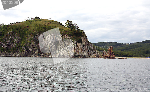 Image of Island Putjatin coast