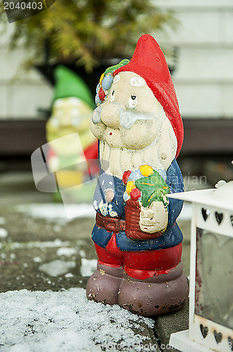 Image of Red christmas gnome