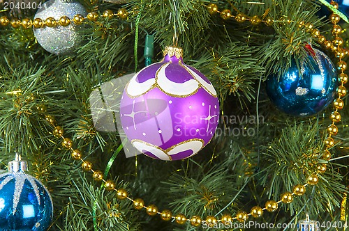 Image of Christmas tree decoration