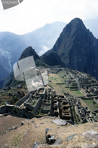 Image of Inca ruins Machu Picchu