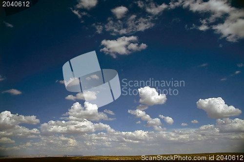 Image of Landscape with clouds
