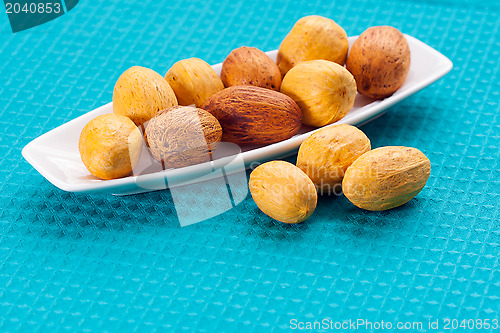 Image of large nuts on a plate
