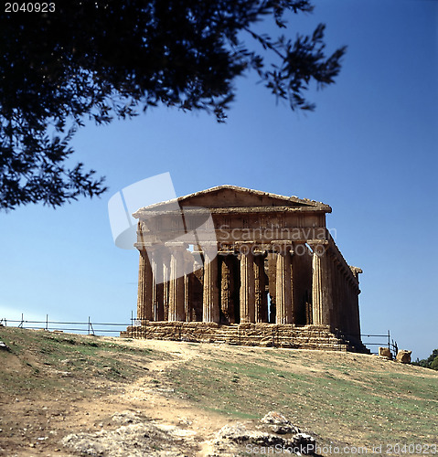 Image of Greek Temple in Agrigento