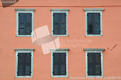 Image of Windows with Shutters