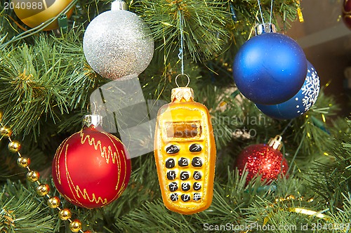 Image of Christmas tree decoration