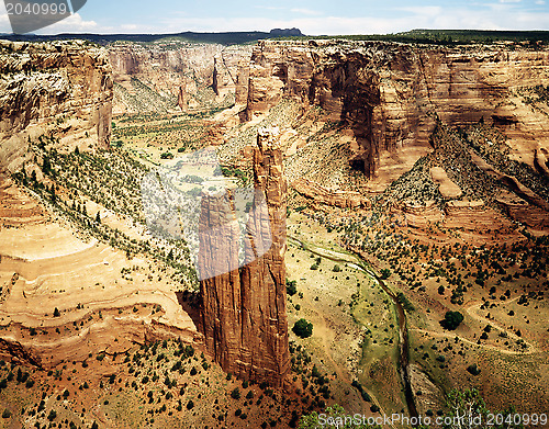 Image of Spider Rock, Canyon de Chelly, Arizona