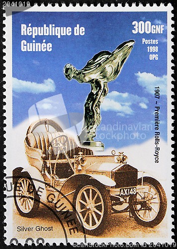 Image of Silver Ghost Stamp