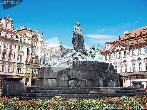 Image of Statue of Jan Hus, Prague  