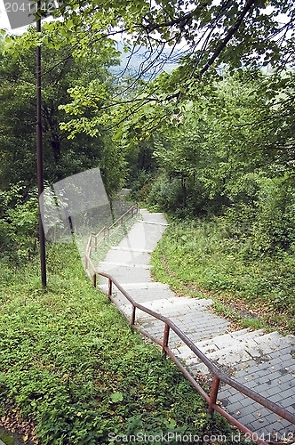 Image of Steps to valley