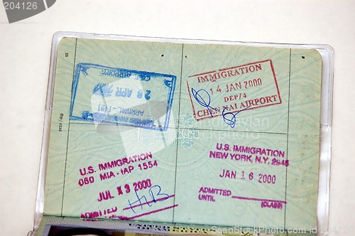 Image of Visa Stamps