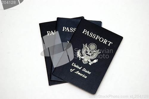 Image of Three American Passports