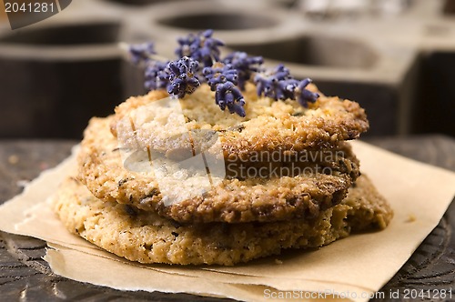 Image of Handmade lavender cookies