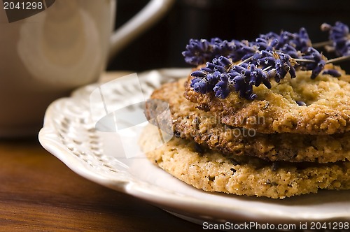 Image of Handmade lavender cookies
