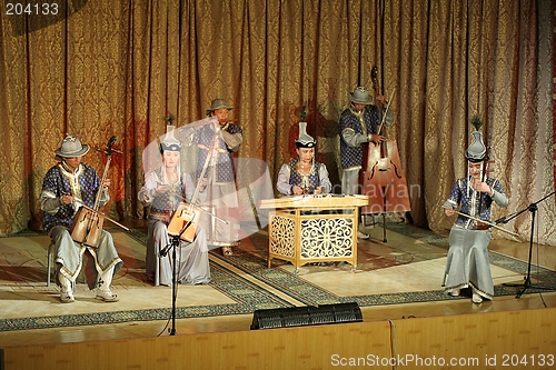 Image of Mongolian concert