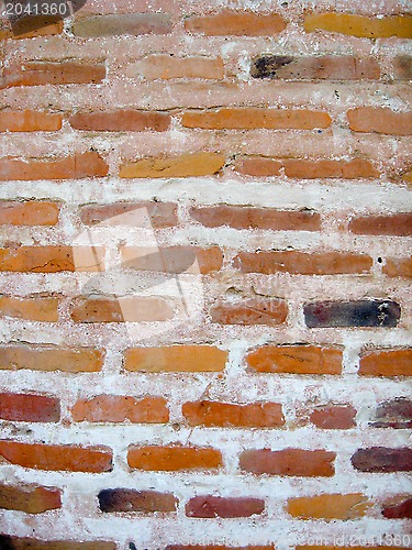 Image of Wall from a red brick