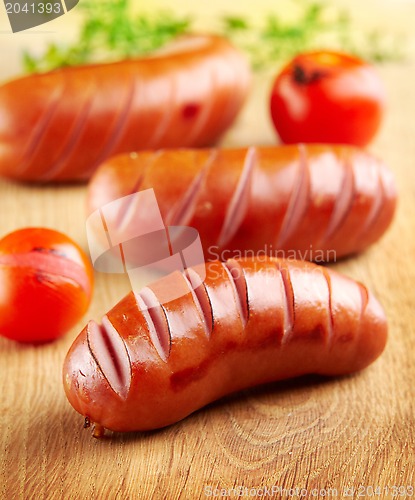 Image of grilled sausages