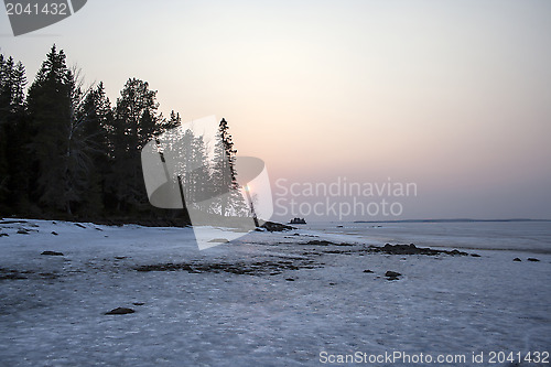 Image of Beautiful winter landscape