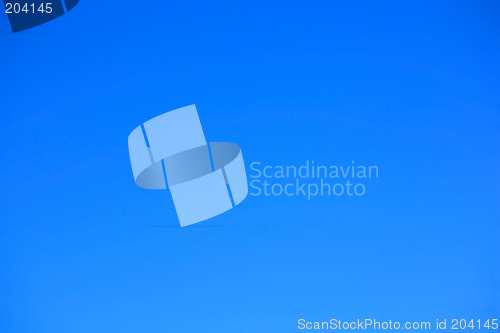 Image of Blue sky background