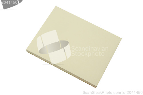 Image of memo paper