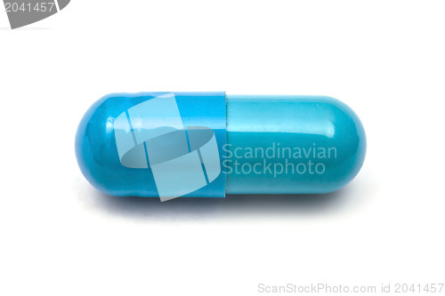 Image of blue capsule
