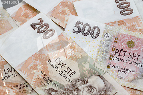 Image of czech currency