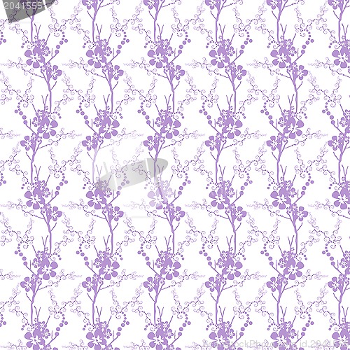 Image of seamless floral pattern