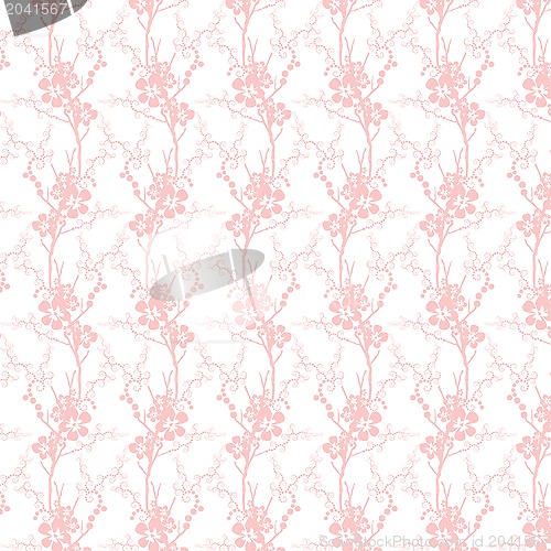 Image of seamless floral pattern