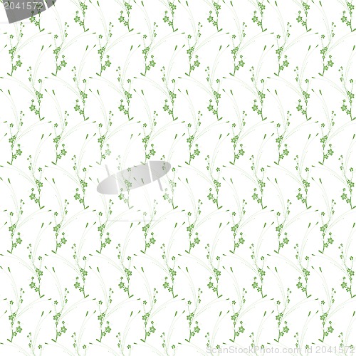 Image of seamless floral pattern