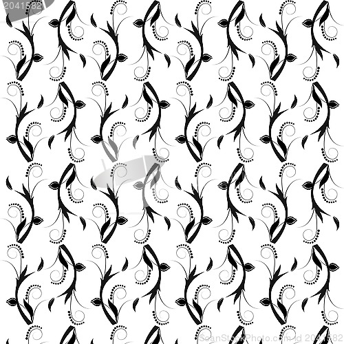 Image of seamless floral pattern