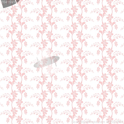 Image of seamless floral pattern