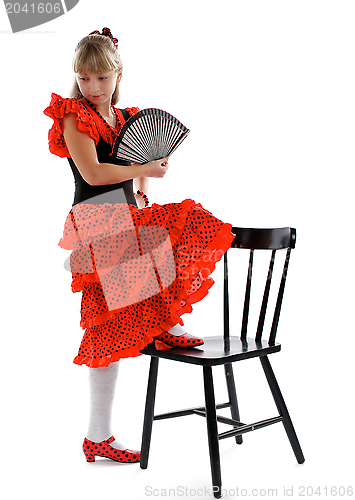 Image of Flamenco Girl