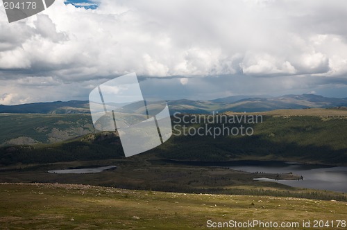 Image of Valley of  lake Kastyk-Hol