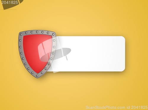 Image of riveted shield