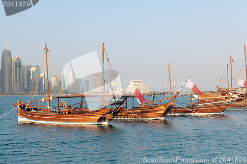 Image of Qatar dhows on show