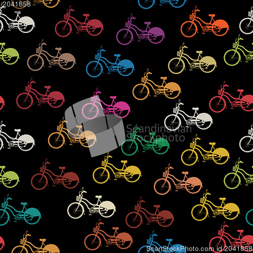 Image of Bike seamless pattern