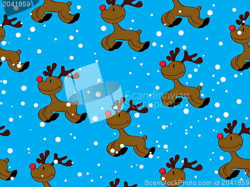 Image of Seamless Rudolph
