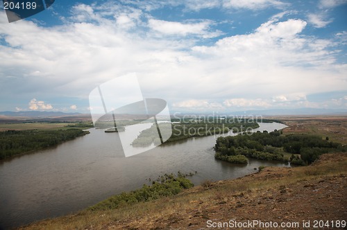 Image of Yenisei river