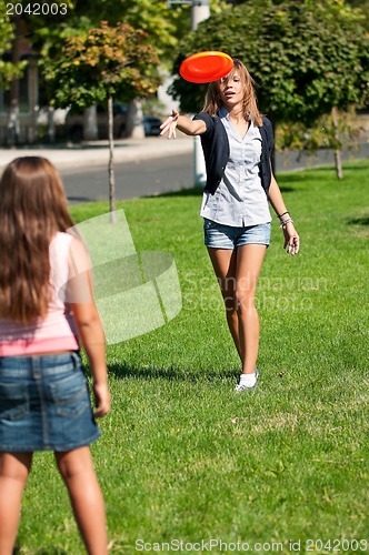 Image of Happy sisters