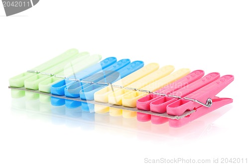 Image of Color clothes-pegs